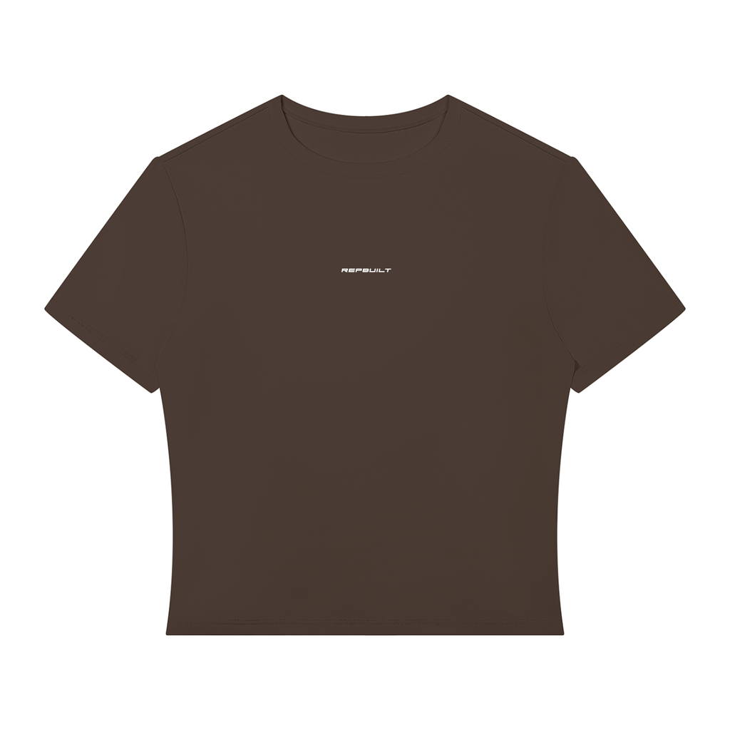 Active Performance Slim Fit Cropped Tee
