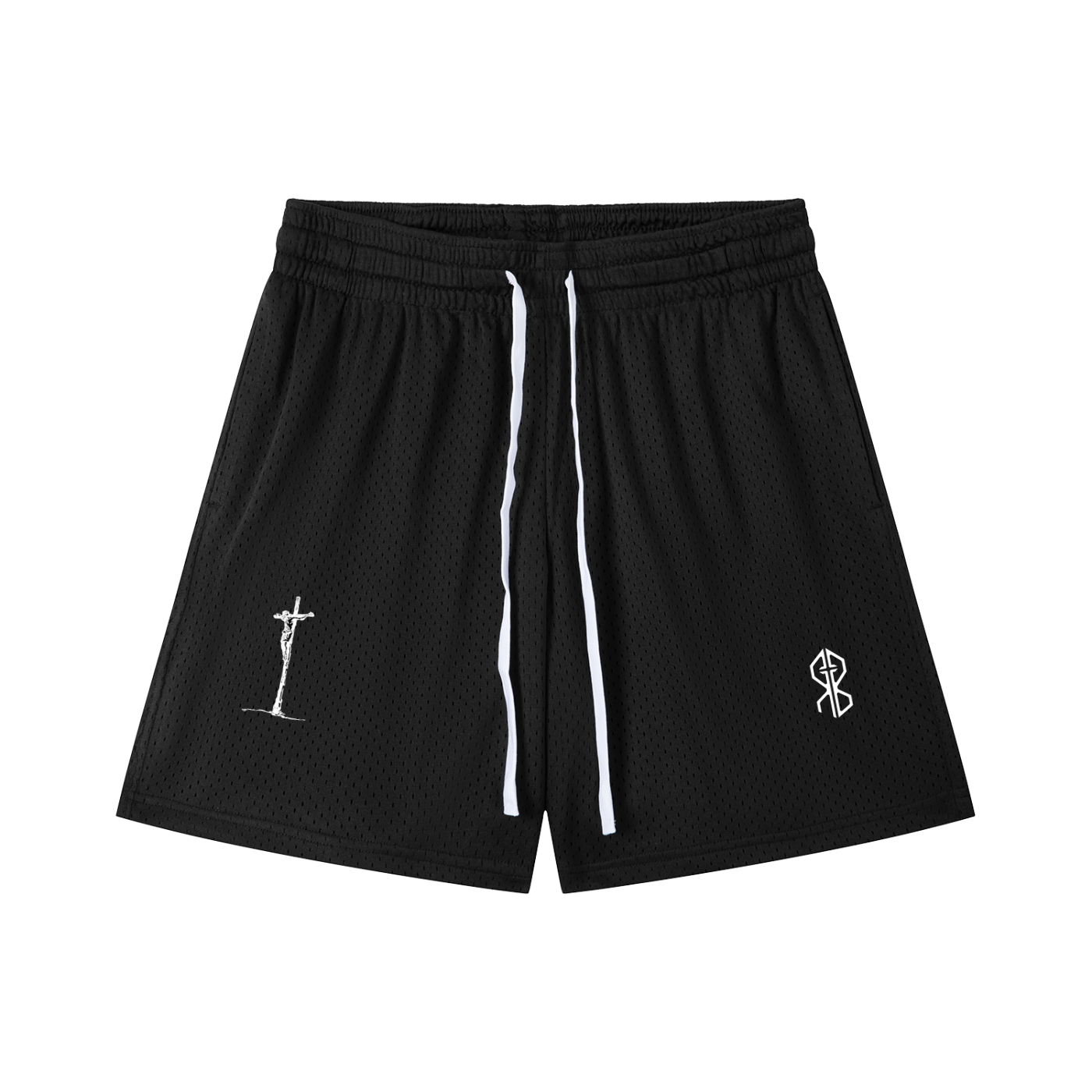 Sacrifice Mesh Drawstring Shorts