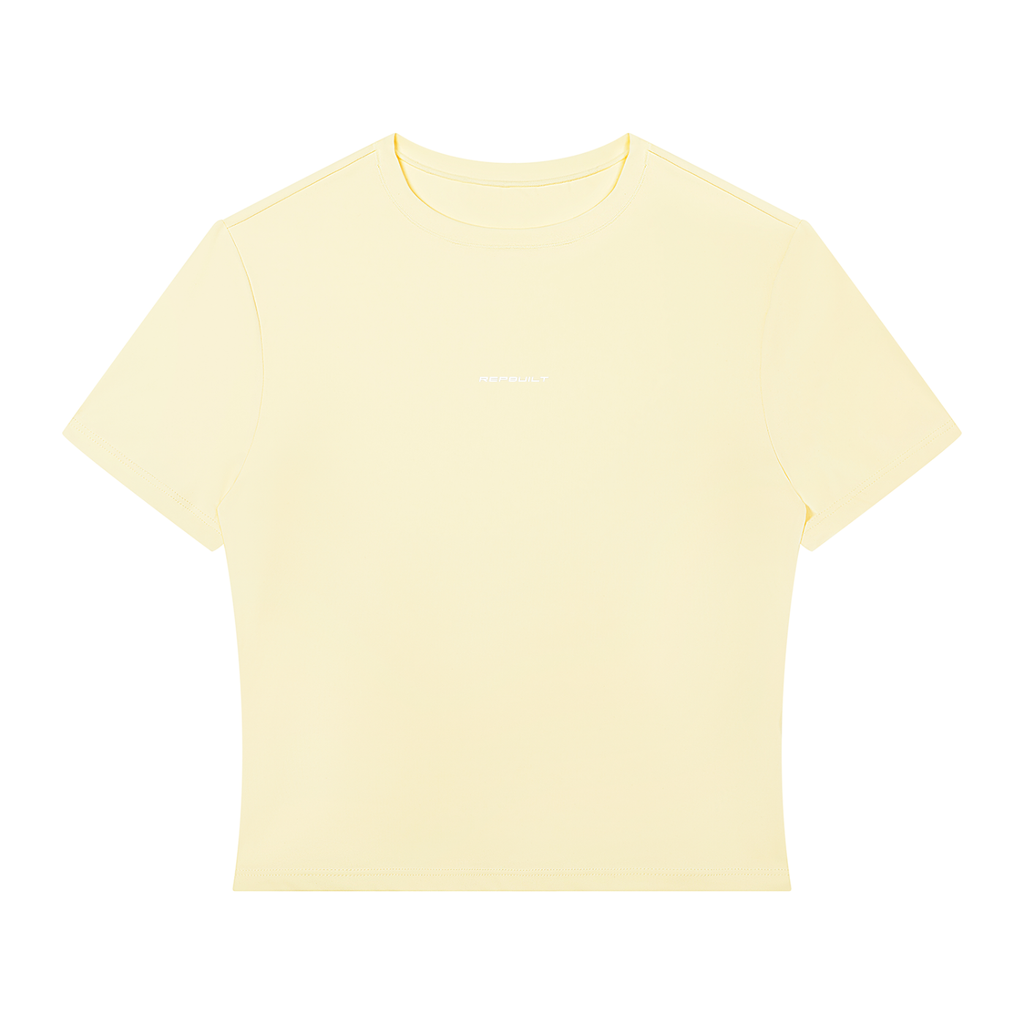 Active Performance Slim Fit Cropped Tee