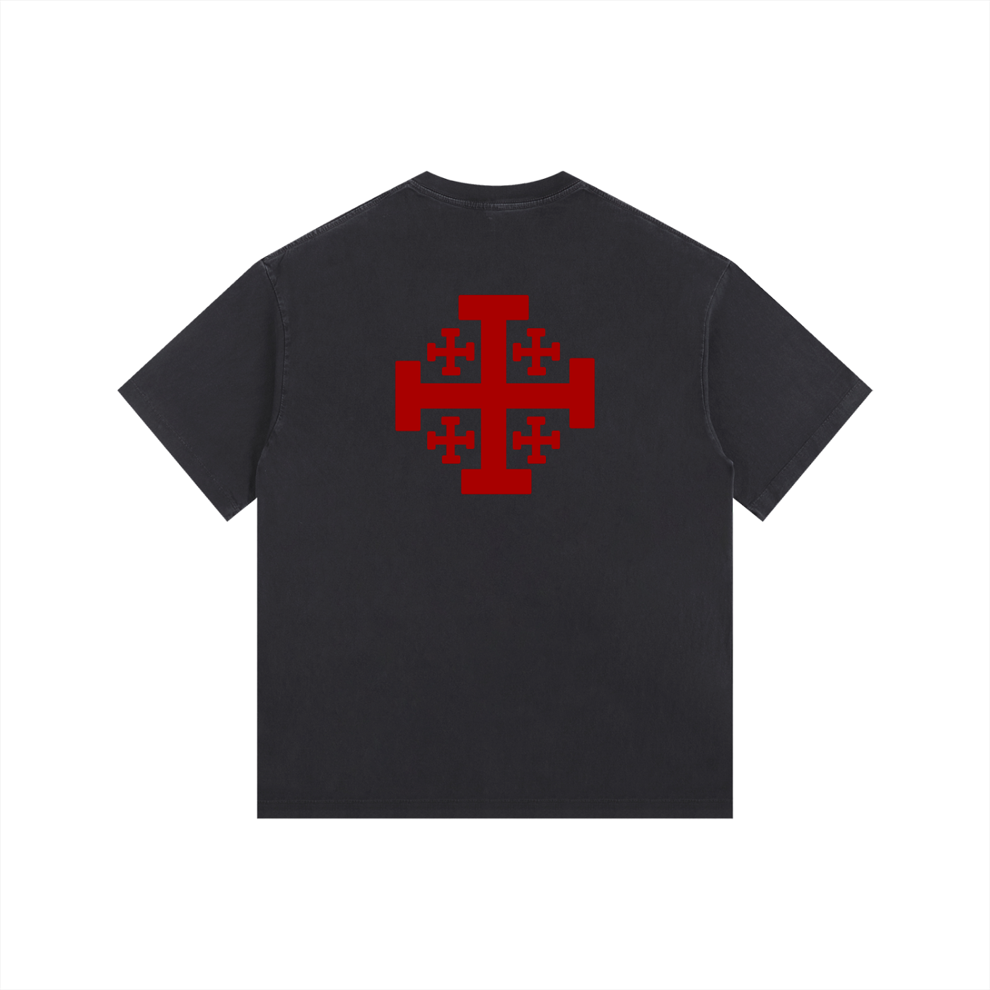 Jerusalem Cross Oversized Tee