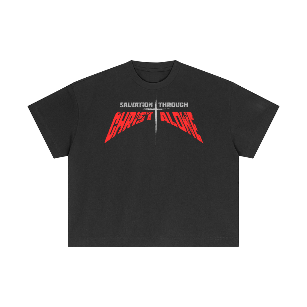 Christ Alone Boxy Tee