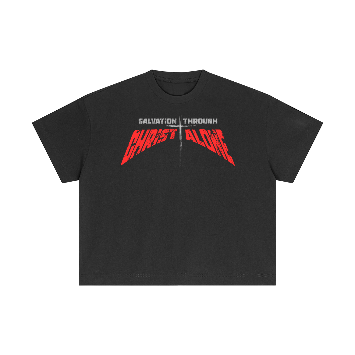 Christ Alone Boxy Tee