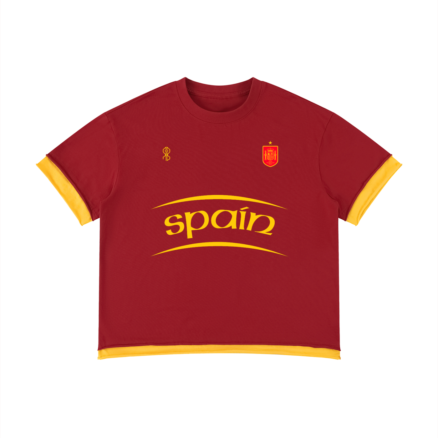 Spain World Cup Oversized Tee