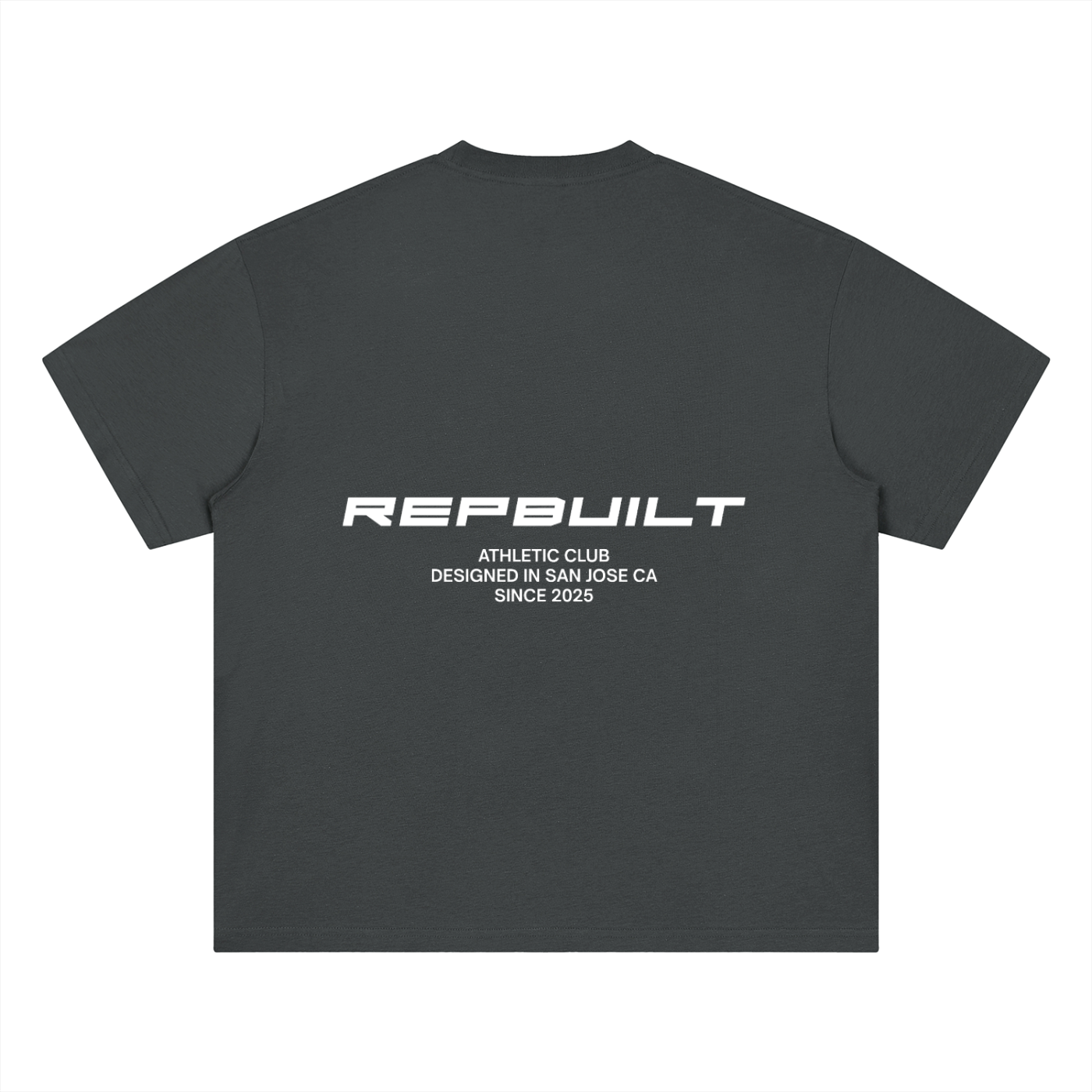 Repbuilt Athletic Club Oversized Quick Dry Tee