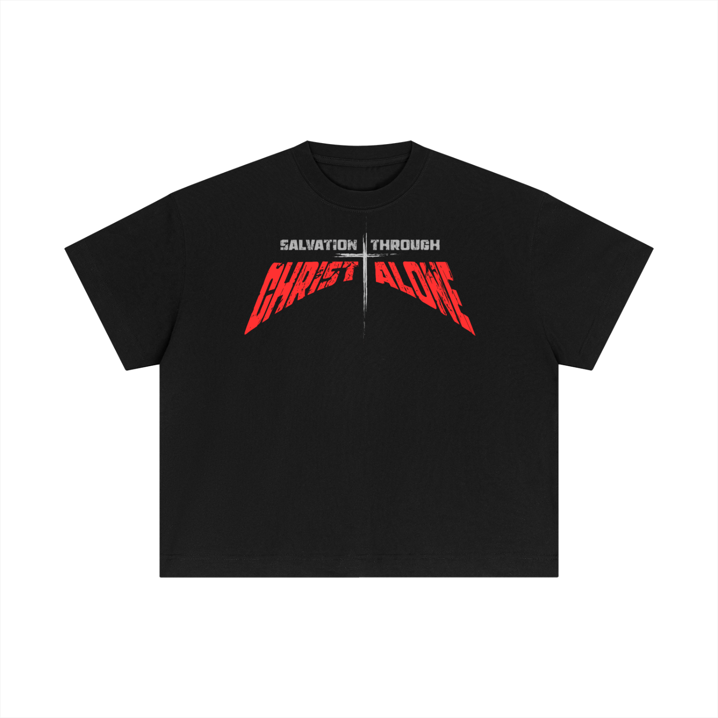 Christ Alone Boxy Tee