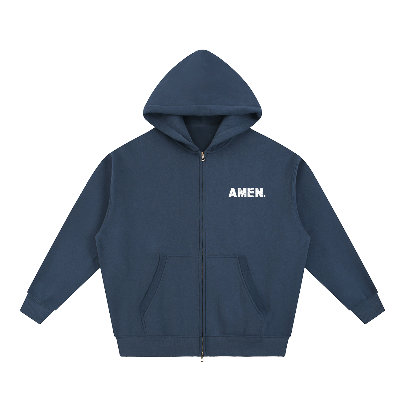 "All Gods People Said?" Oversized Cropped Fit Hoodie