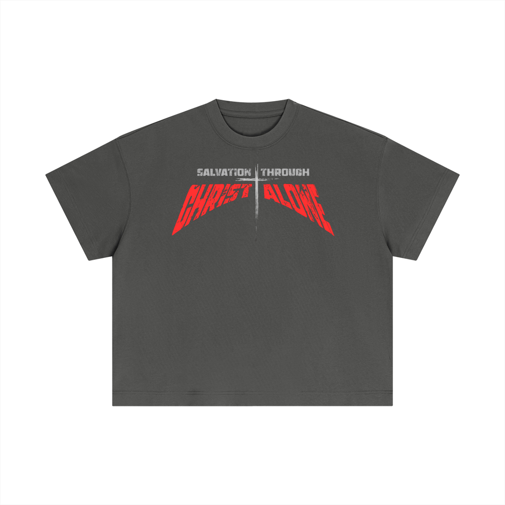 Christ Alone Boxy Tee