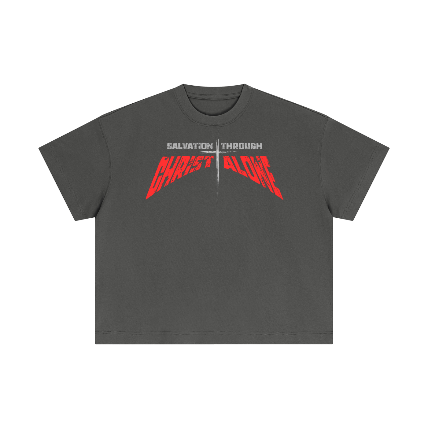 Christ Alone Boxy Tee