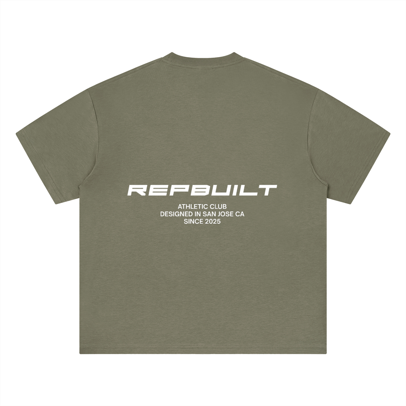 Repbuilt Athletic Club Oversized Quick Dry Tee